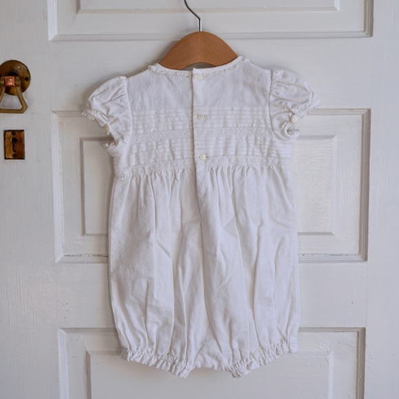 Ralph Lauren onesie with lace detail - Picture 2 of 5